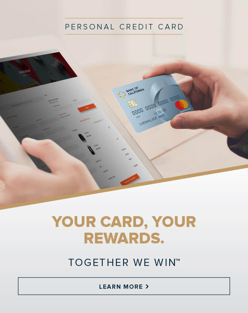 banc of california credit card