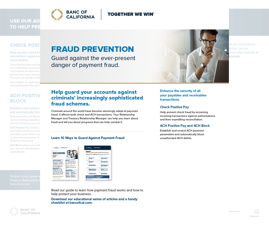 Fraud Prevention