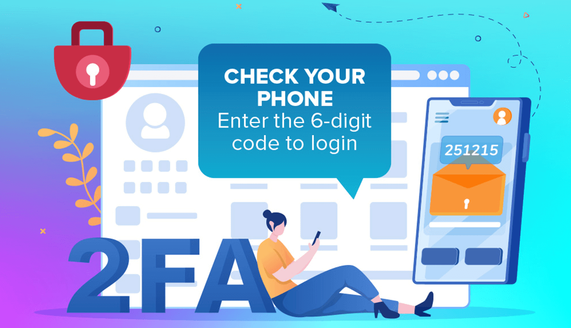 two factor authentication home page